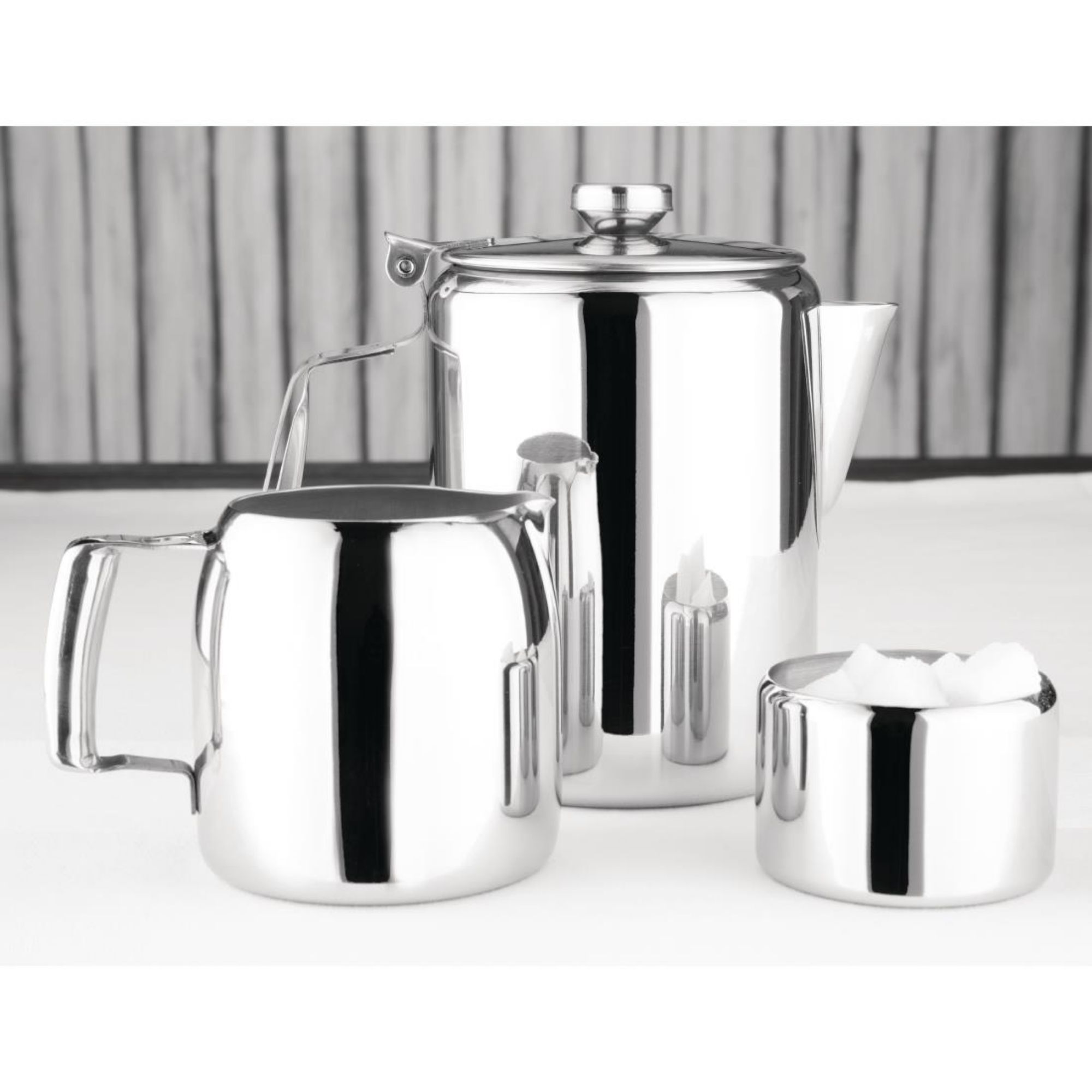 Picture of Olympia Concorde Stainless Steel Sugar Bowl 67mm