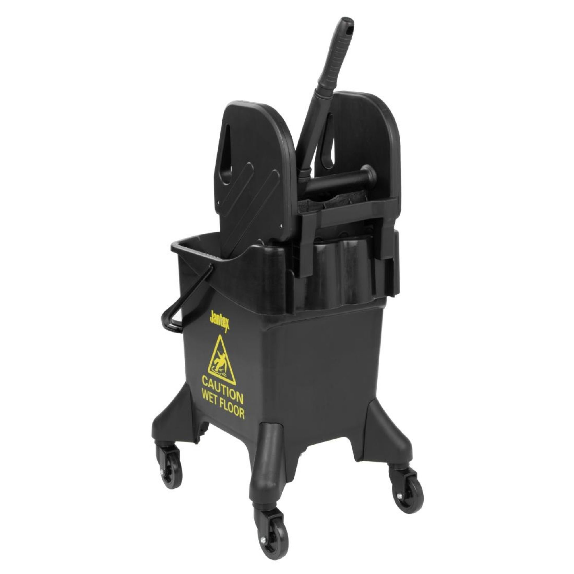 Picture of Jantex 21Ltr Tall Mop Bucket and Wringer - Yellow Print