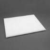 Picture of Hygiplas Thick High Density White Chopping Board Large 600x450x25mm