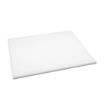 Picture of Hygiplas Thick High Density White Chopping Board Large 600x450x25mm