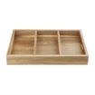 Picture of Olympia 3 Section Cutlery Tray Acacia Wood