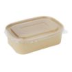 Picture of Fiesta Recyclable PET Lids for Rectangular Containers (300 Pack)