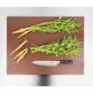 Picture of Hygiplas Thick High Density Brown Chopping Board Large 600x450x25mm