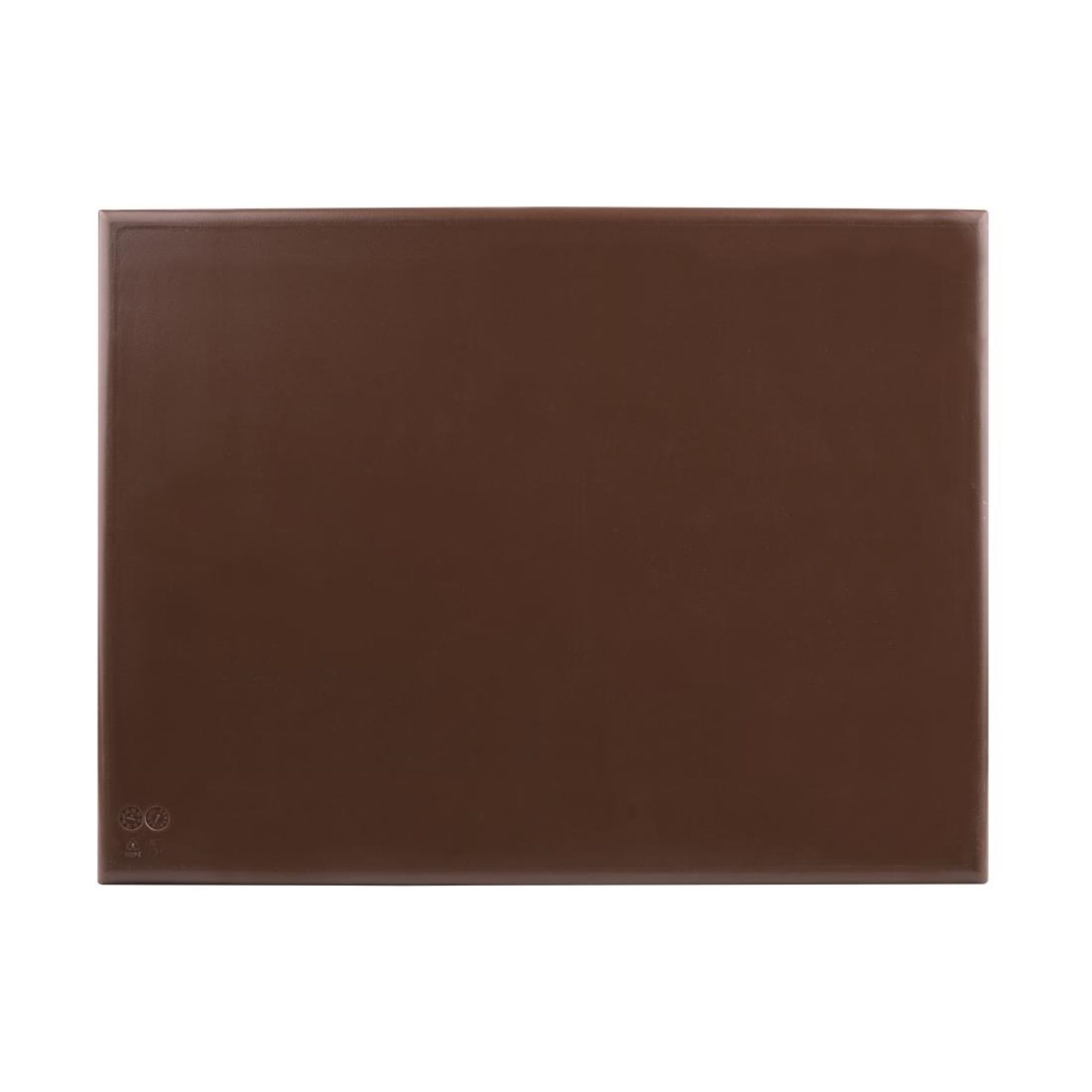 Picture of Hygiplas Thick High Density Brown Chopping Board Large 600x450x25mm