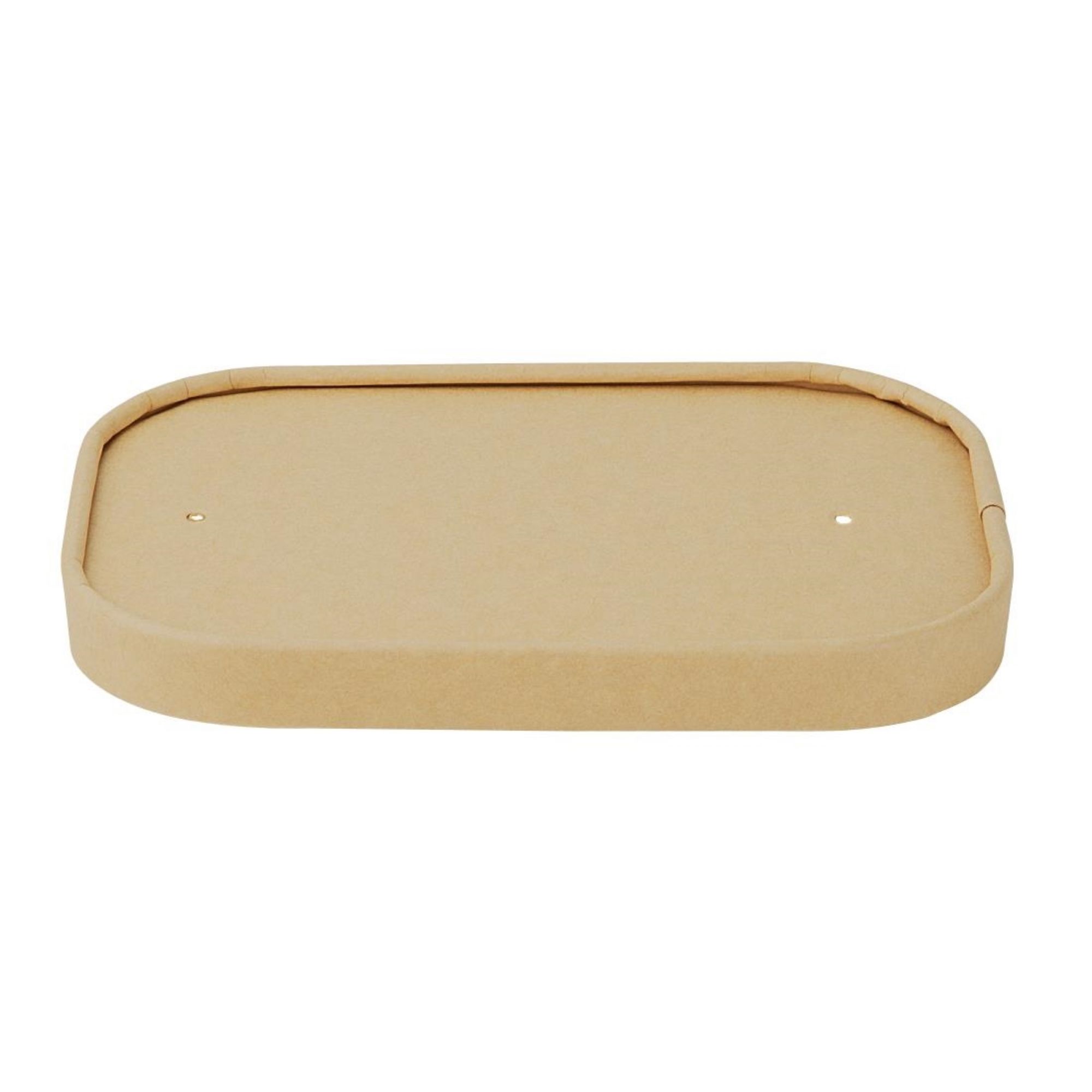 Picture of Fiesta Recyclable Paper Lids for Rectangular Containers (300 Pack)