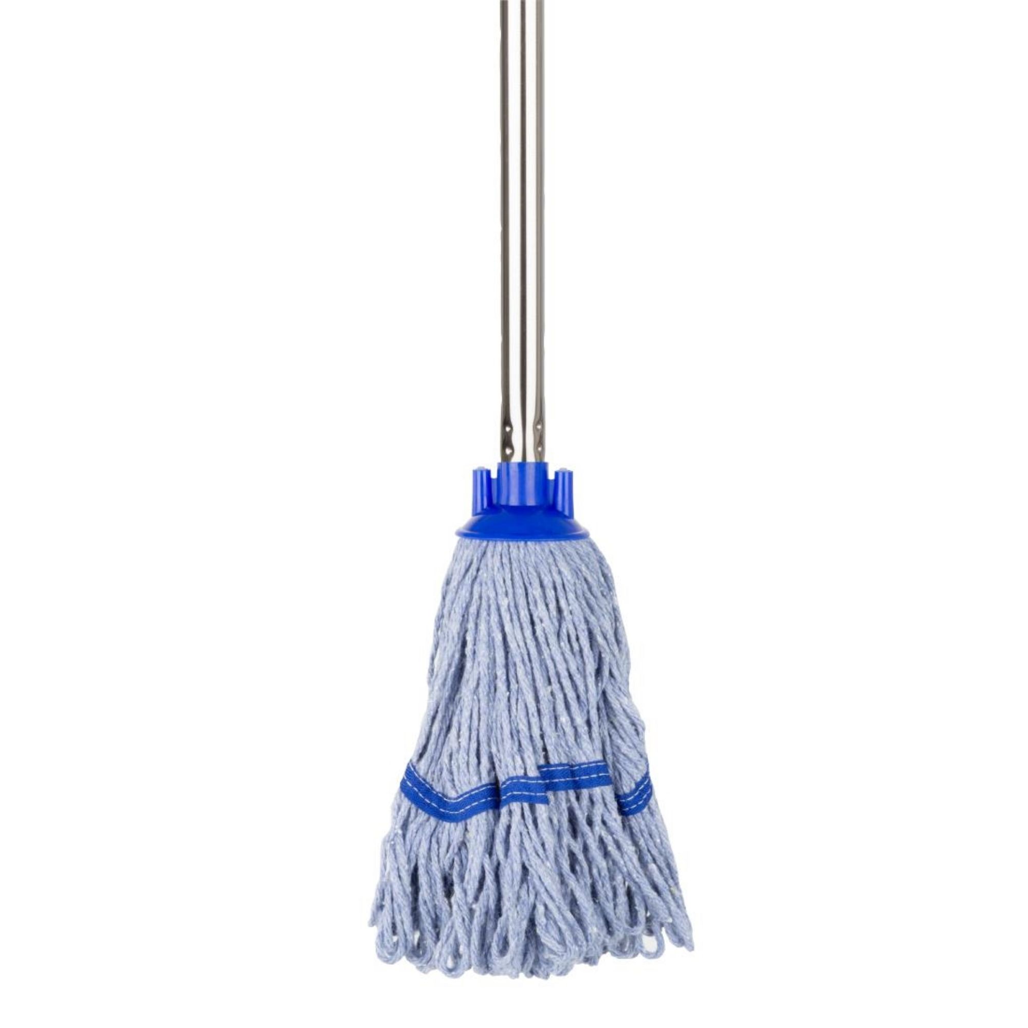 Picture of Jantex Deck Mop Head Blue Stripe 200g