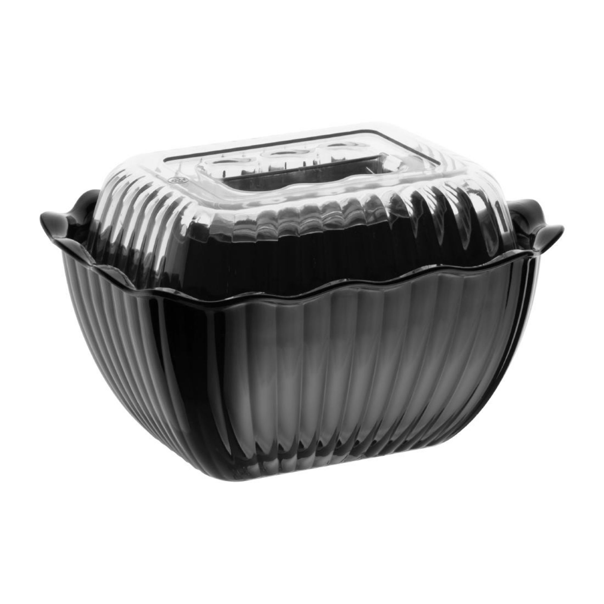 Picture of Olympia Kristallon Small Salad Crock - Black