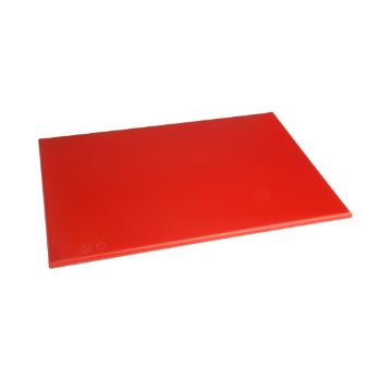 Picture of Hygiplas High Density Red Chopping Board Standard 450x300x12mm