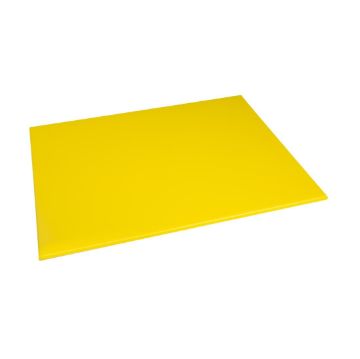 Picture of Hygiplas High Density Yellow Chopping Board Large 600x450x12mm