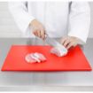Picture of Hygiplas High Density Red Chopping Board Standard 450x300x12mm