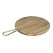 Picture of Olympia Round Paddle Board Acacia Wood With Metal Handle 505x356mm