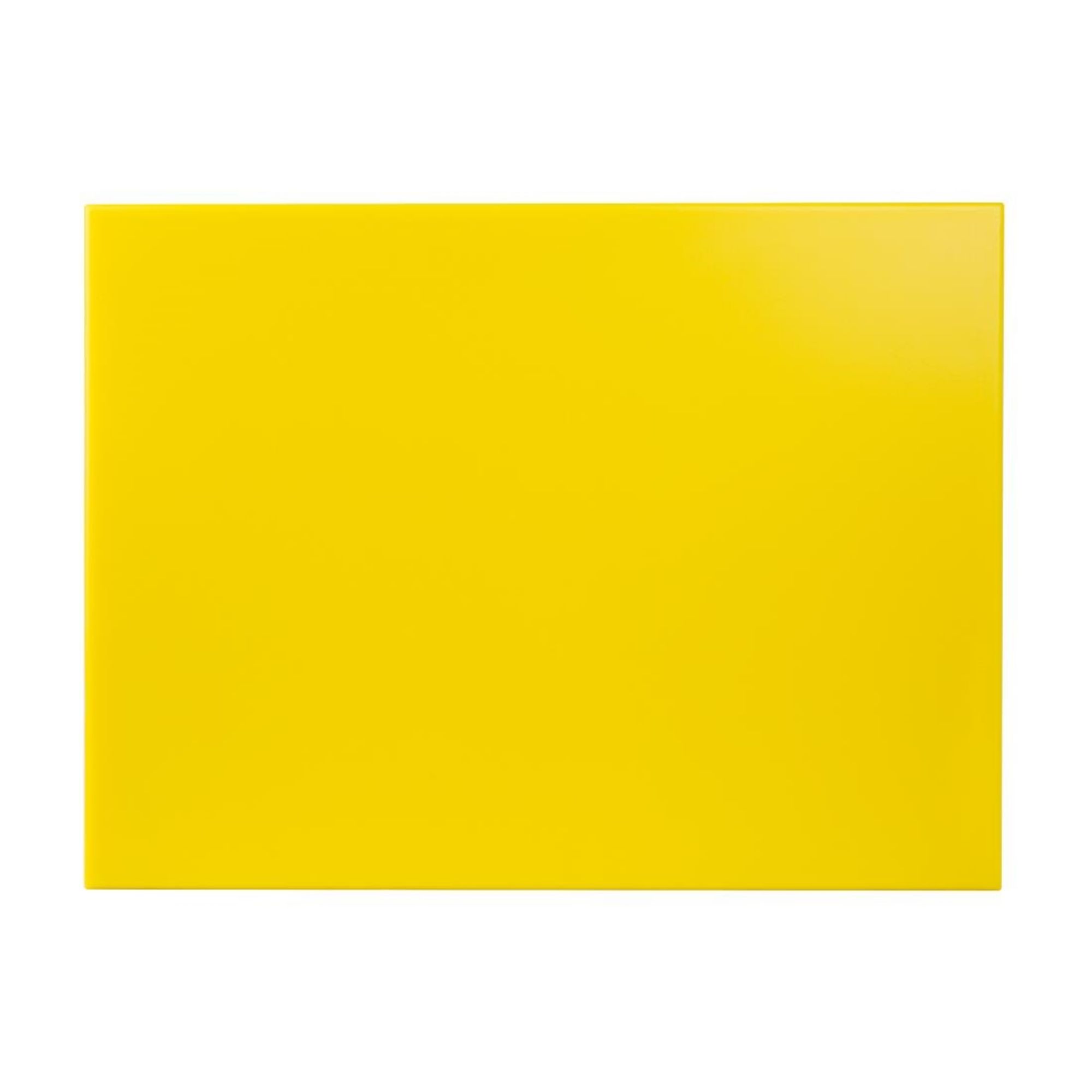 Picture of Hygiplas High Density Yellow Chopping Board Large 600x450x12mm