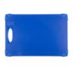 Picture of Hygiplas Commercial Grip Chopping Board Blue 458x306mm