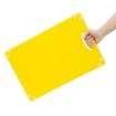 Picture of Hygiplas Commercial Grip Chopping Board Yellow 458x306mm