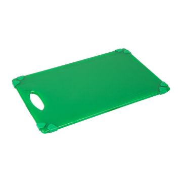 Picture of Hygiplas Commercial Grip Chopping Board Green 458x306mm
