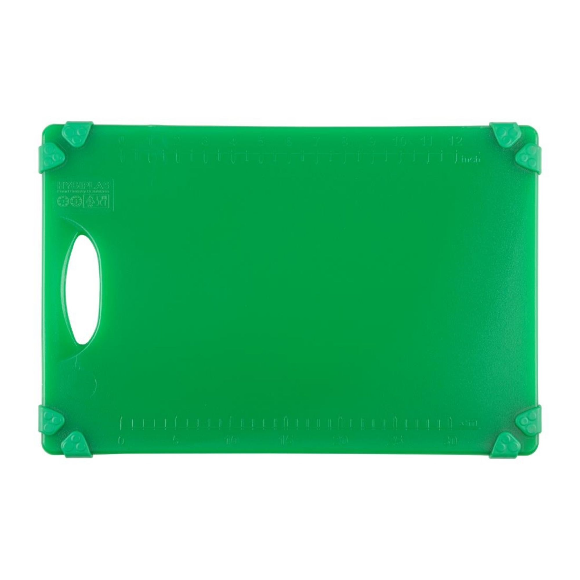 Picture of Hygiplas Commercial Grip Chopping Board Green 458x306mm