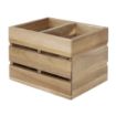 Picture of Olympia Table Organiser Acacia Wood 210x160x150mm