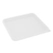 Picture of Hygiplas Square Food Storage Container Lid White Large