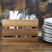 Picture of Olympia Table Organiser Acacia Wood 210x160x150mm