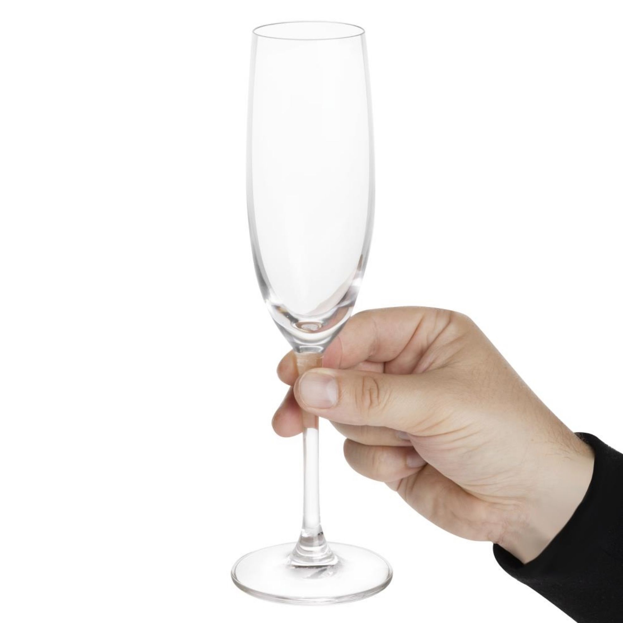 Picture of Olympia Novello Crystal Champagne Flutes 180ml (6 pack)