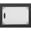 Picture of Hygiplas Commercial Grip Chopping Board White 458x306mm