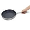 Picture of Vogue Aluminium Non-stick Teflon Platinum Plus Oval Frying Pan 40cm