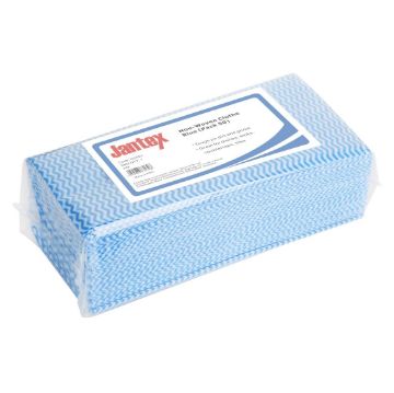 Picture of Jantex Non-Woven Cloths Blue (50 Pack)