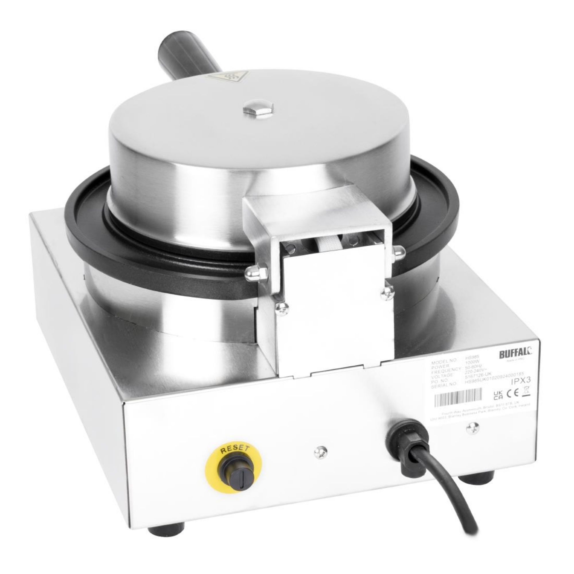 Picture of Buffalo Round Belgian Waffle Maker