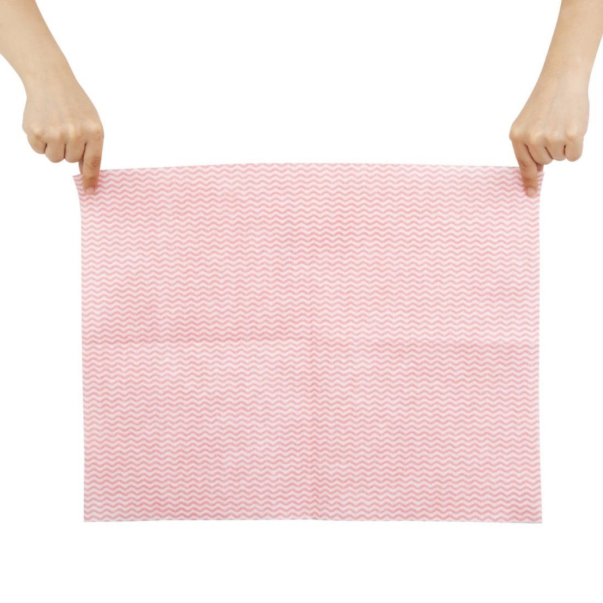 Picture of Jantex Heavy Duty Non-Woven Cloths Red (25 pack)