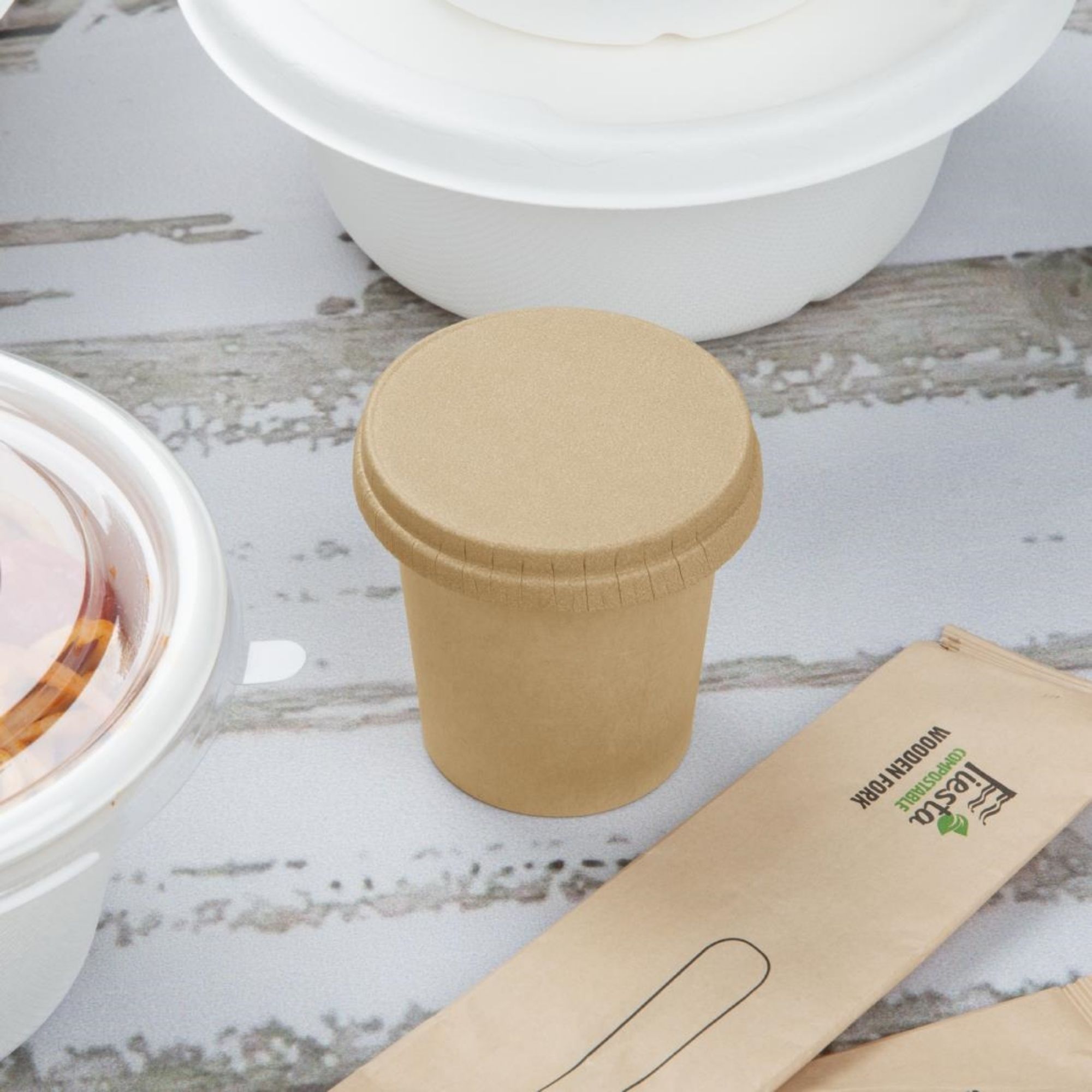 Picture of Fiesta Recyclable Portion Pots 100ml (1000 Pack)