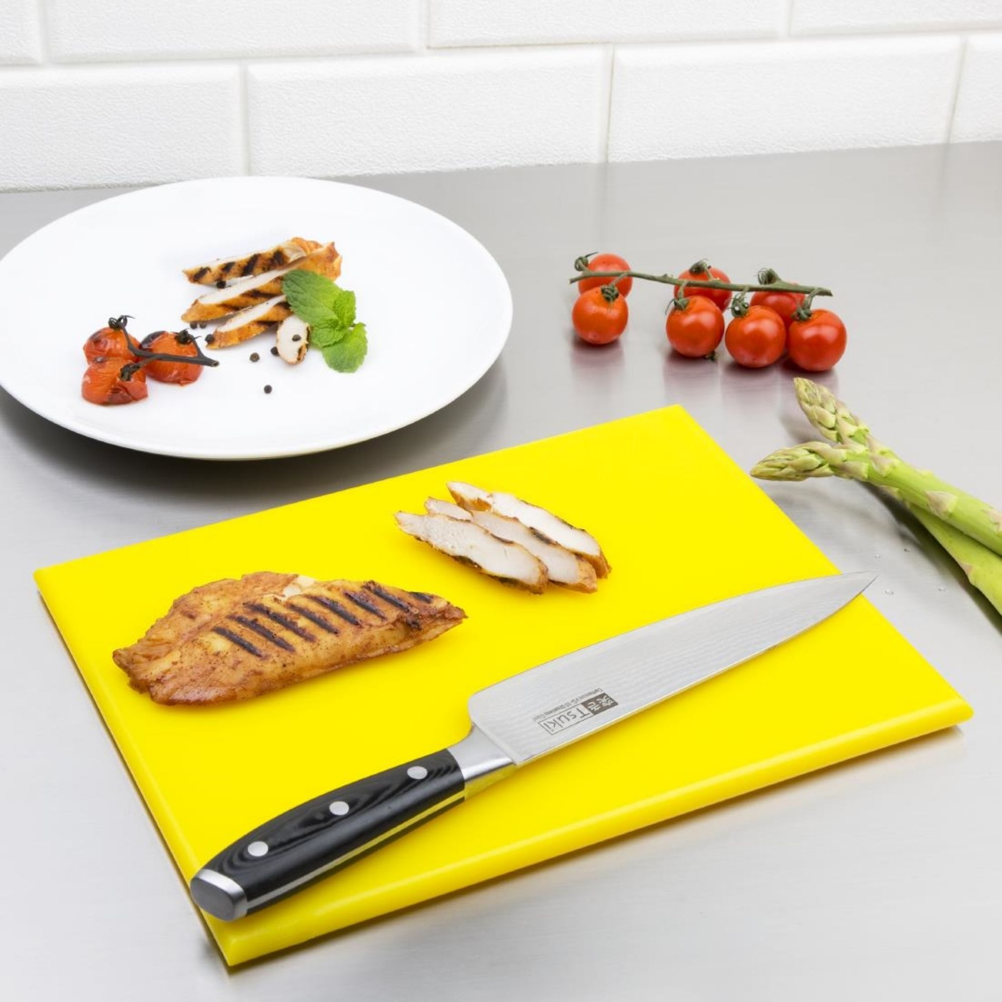 Picture of Hygiplas High Density Yellow Chopping Board Small 305x229x12mm