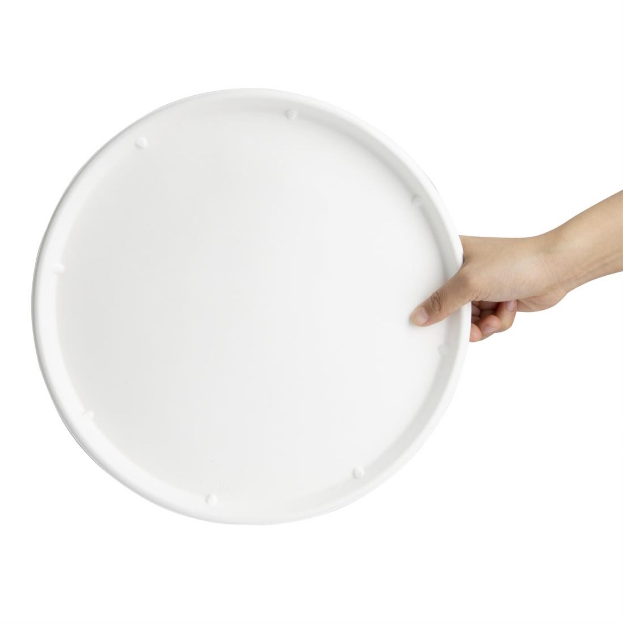 Picture of Fiesta Compostable Bagasse Round Plates 304mm (50 Pack)
