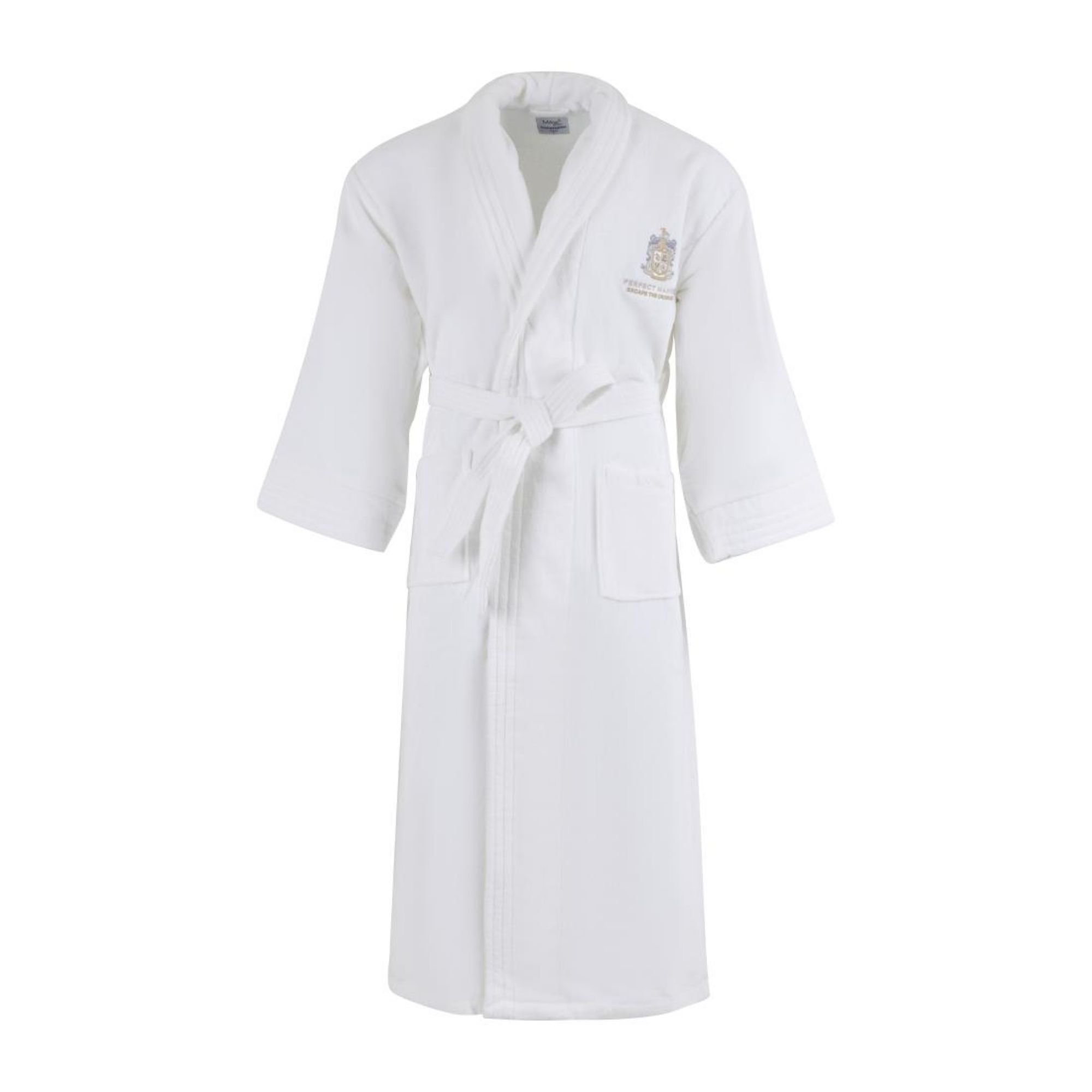 Picture of Mitre Luxury Ambassador Large Bathrobe White