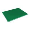 Picture of Hygiplas Thick Low Density Green Chopping Board Large 600x450x20mm