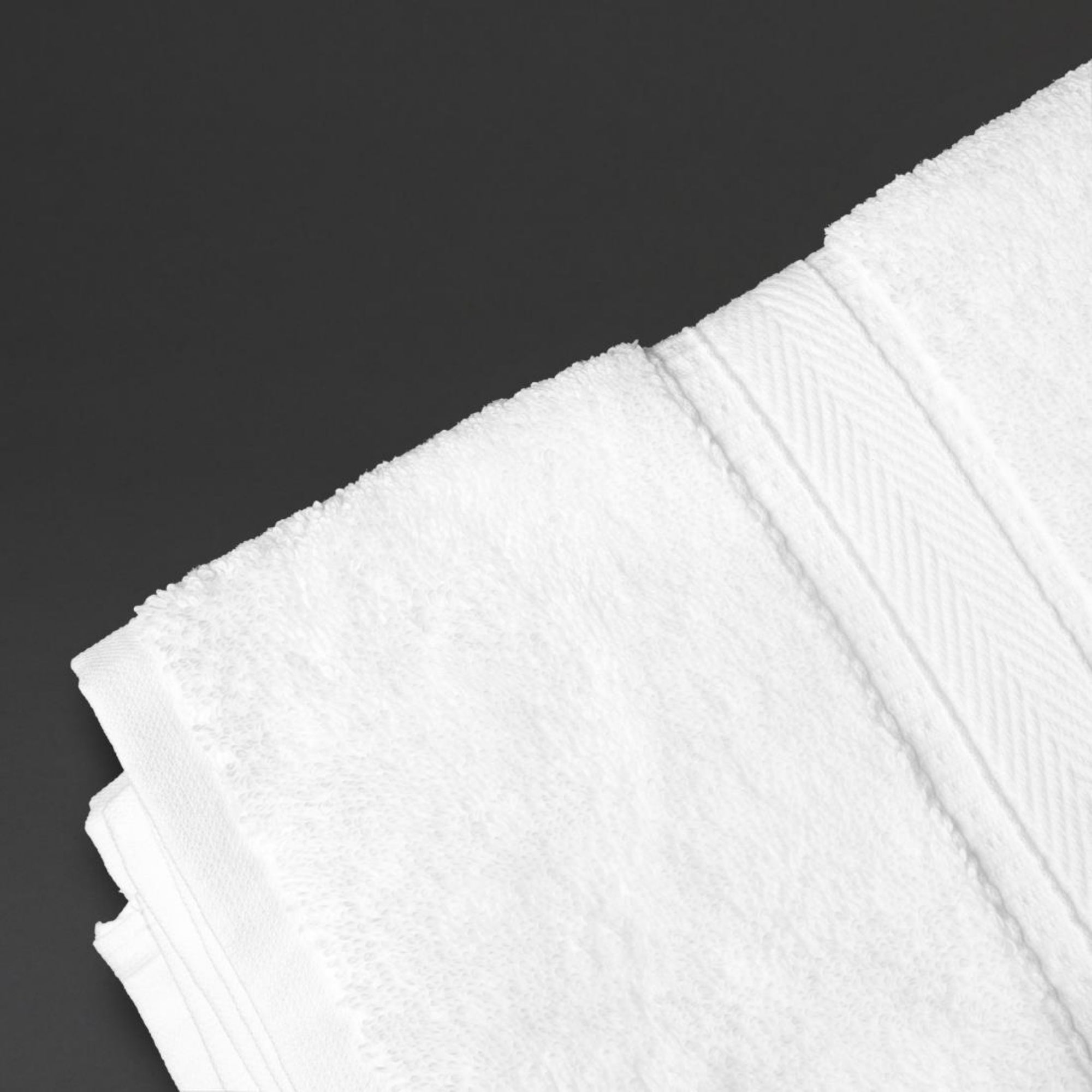 Picture of Mitre Luxury Savanna Bath Towel White