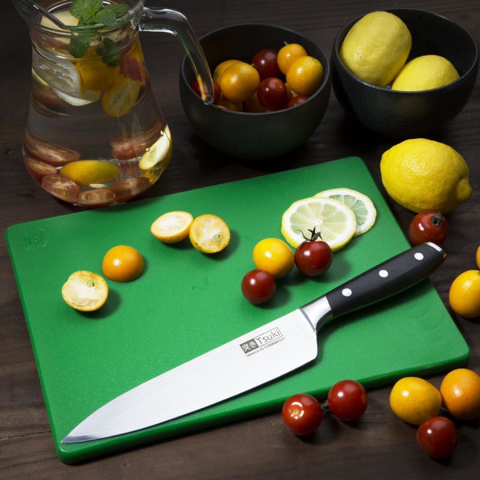 Picture of Hygiplas Low Density Green Chopping Board Small 305x229x12mm