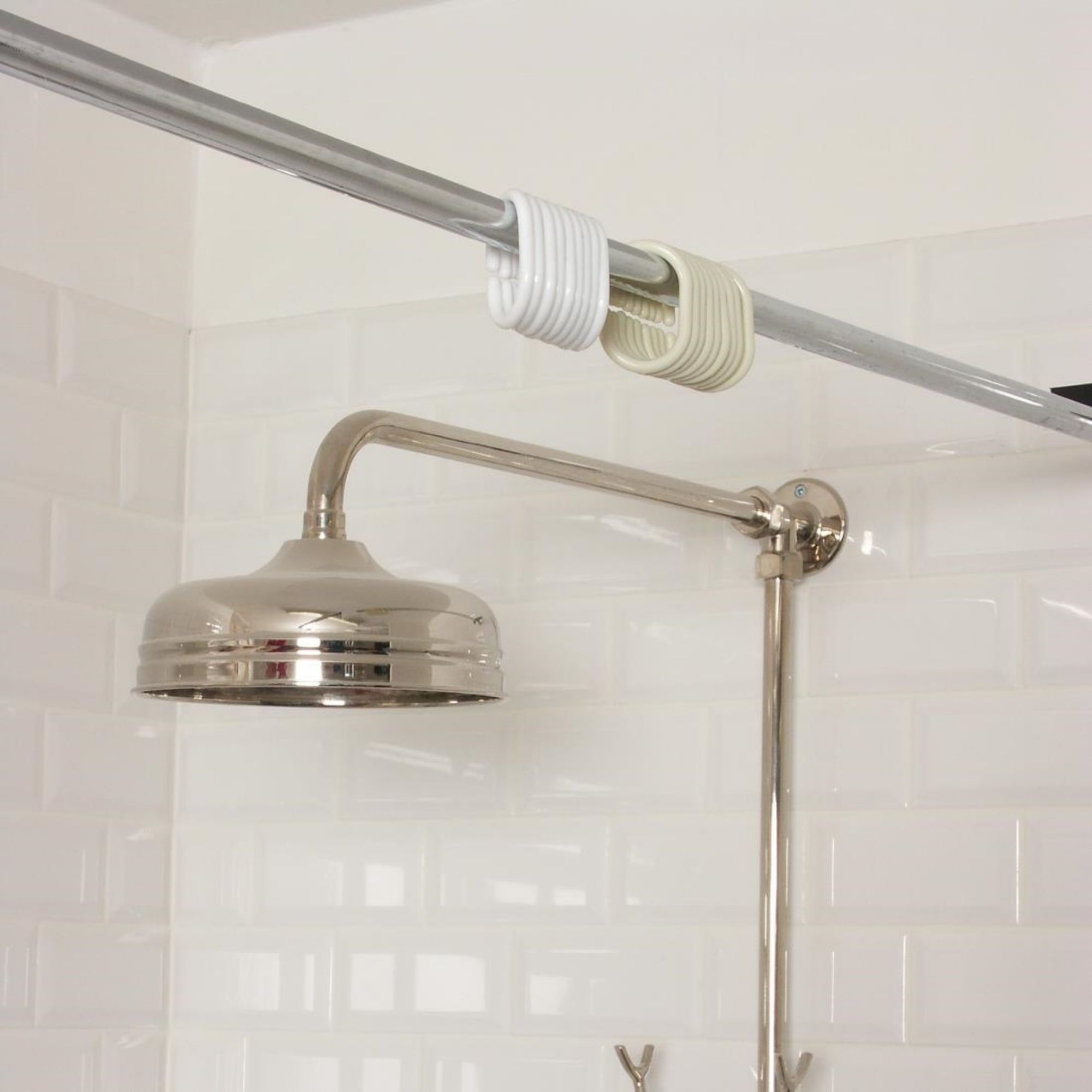 Picture of Mitre Essentials May Plastic Shower Curtain Ring (12 pack)