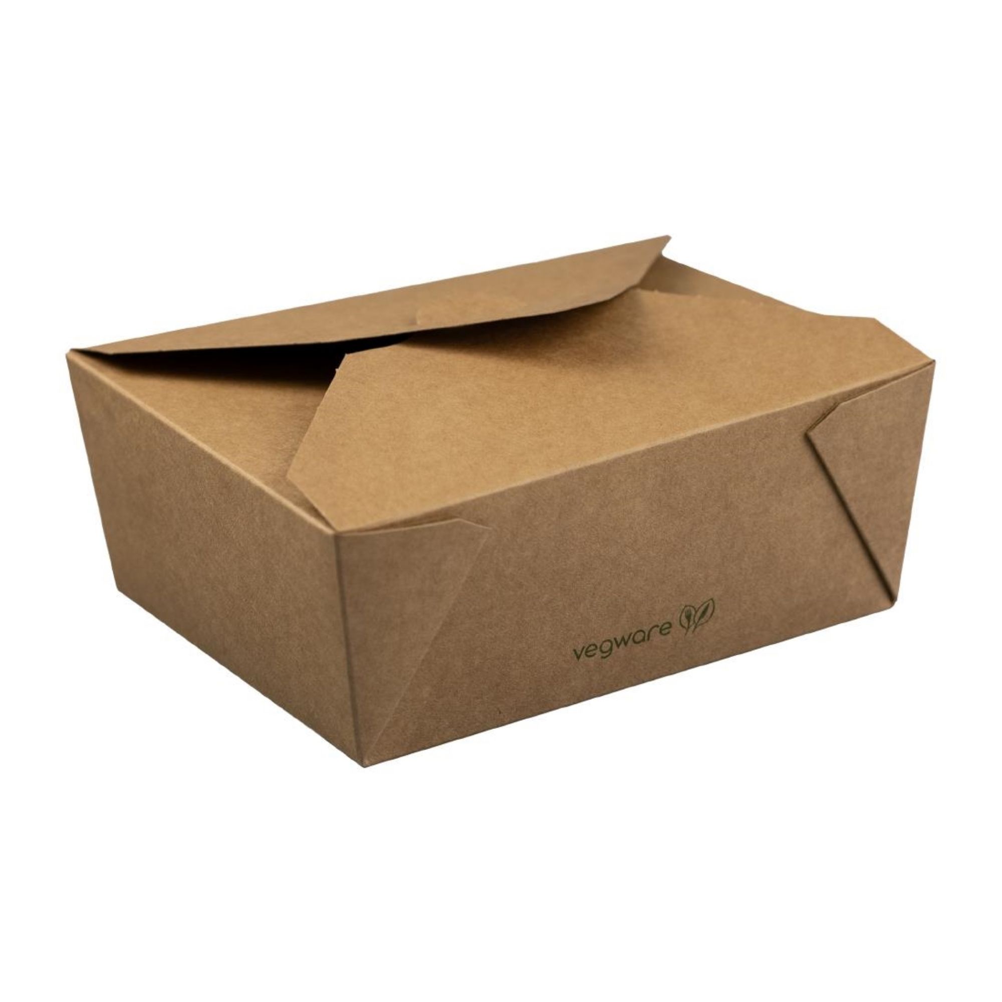 Picture of Vegware Compostable Paperboard Food Boxes No.8 1300ml / 46oz (300 Pack)