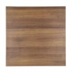 Picture of Bolero Pre-drilled Square Tabletop Rustic Oak 600mm - GR324