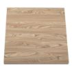 Picture of Bolero Pre-drilled Square Tabletop Antique Natural 700mm