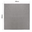 Picture of Olympia Linen Table Napkin Grey 400x400mm (12 Pack)