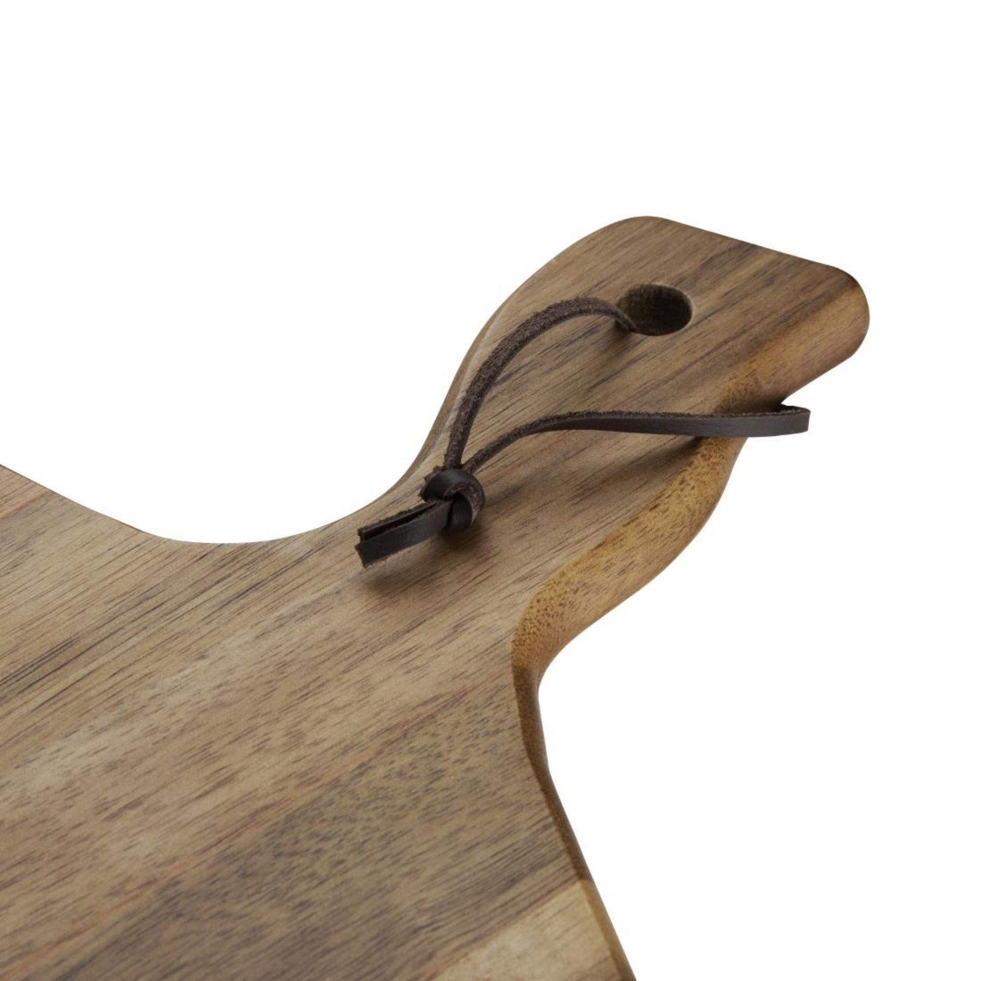 Picture of Olympia Acacia Wood Wavy Handled Wooden Board Large 355mm