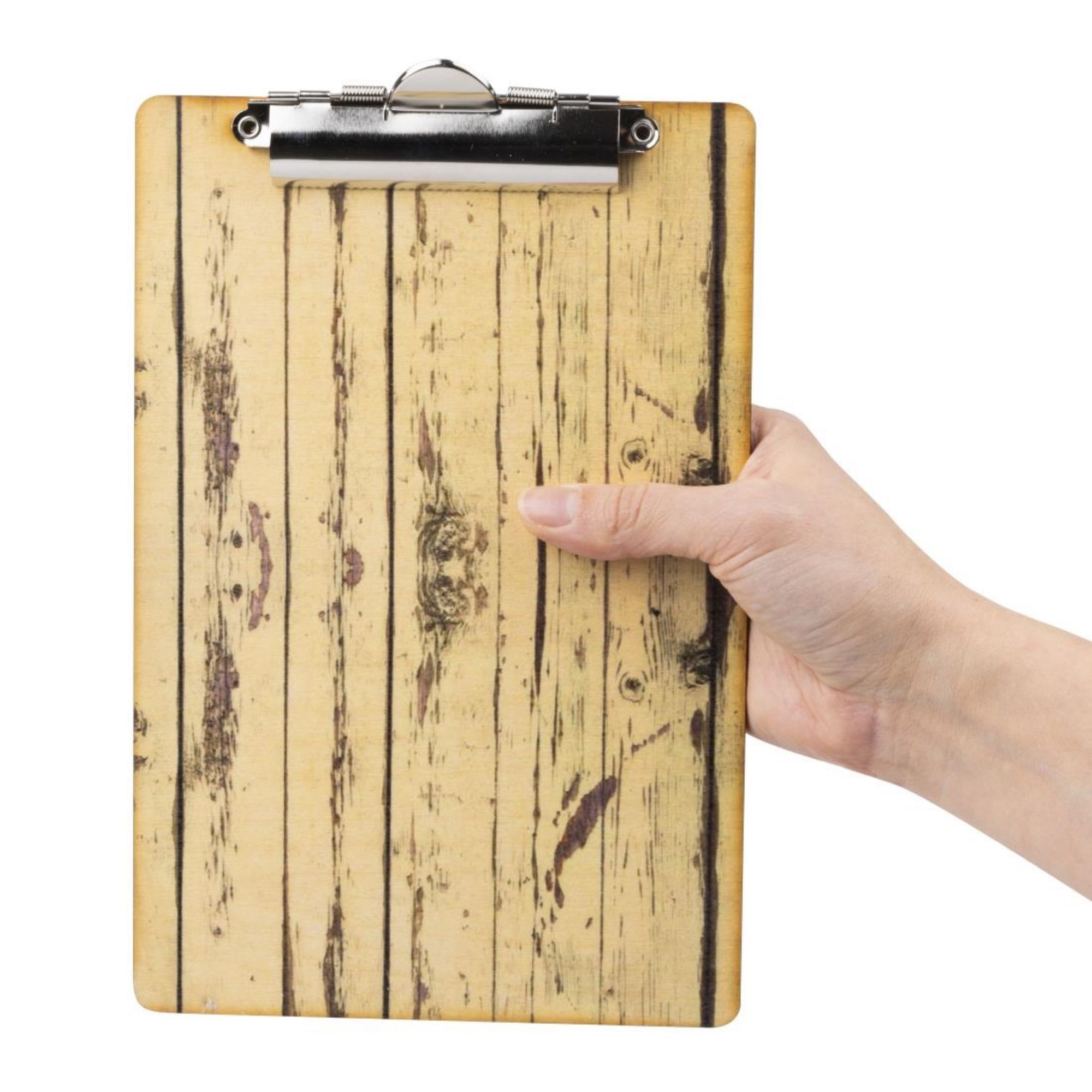 Picture of Wood Effect A5 Menu Presentation Clipboard
