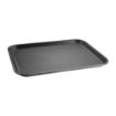 Picture of Olympia Kristallon Polypropylene Rectangular Non-Slip Tray Black 458mm - GM239