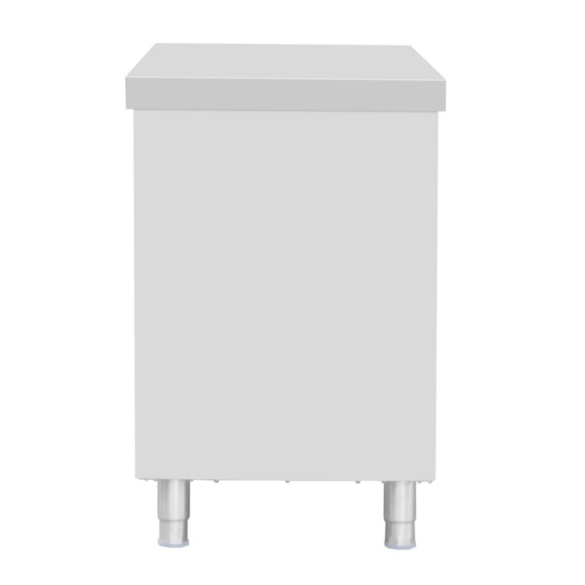 Picture of Vogue Standing Floor Cupboard Stainless Steel 900x1800x600mm