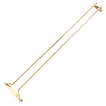 Picture of Beaumont Brass Wine Glass Rack 606mm