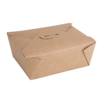 Picture of Fiesta Cardboard Takeaway Food Containers 152mm (200 Pack)
