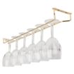 Picture of Beaumont Brass Wine Glass Rack 606mm