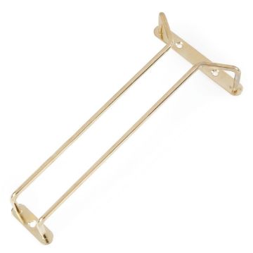 Picture of Beaumont Brass Wine Glass Rack 255mm
