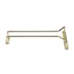 Picture of Beaumont Brass Wine Glass Rack 255mm